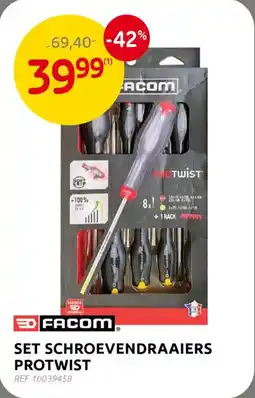 BricoPlanit Set schroevendraaiers protwist aanbieding