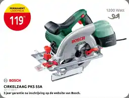 BricoPlanit Bosch cirkelzaag PKS 55A aanbieding