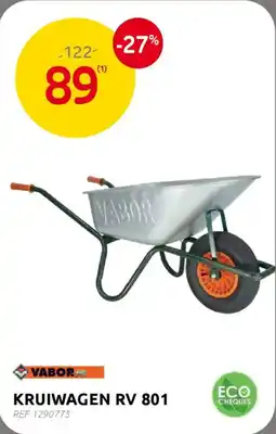 BricoPlanit Kruiwagen RV 801 aanbieding