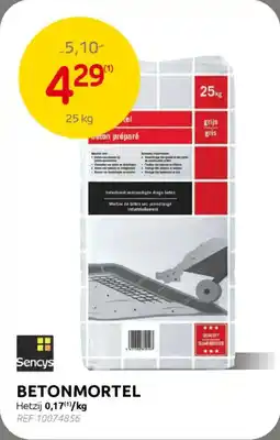 BricoPlanit Betonmortel aanbieding