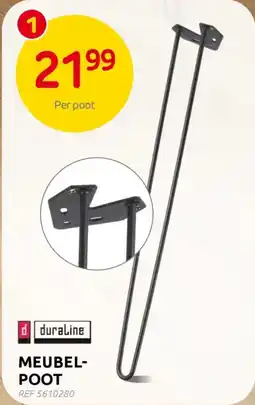 BricoPlanit Meubel- poot aanbieding