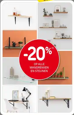BricoPlanit Op alle wandrekken en steunen aanbieding