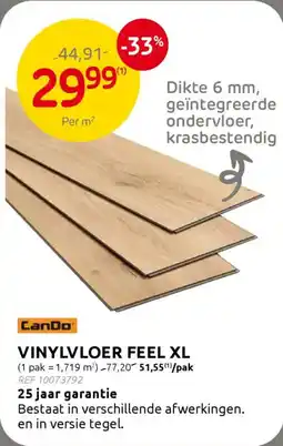 BricoPlanit Cando vinylvloer feel XL aanbieding