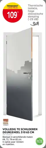 BricoPlanit Volledig te schilderen deurgeheel S10 aanbieding