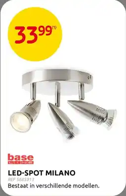 BricoPlanit LED-spot milano aanbieding