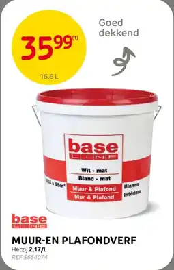 BricoPlanit Muur-en plafondverf aanbieding