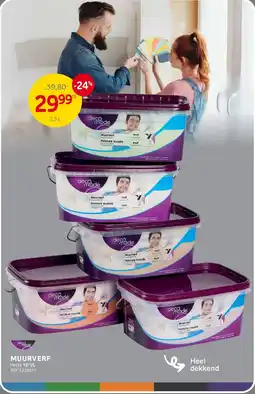 BricoPlanit Muurverf aanbieding