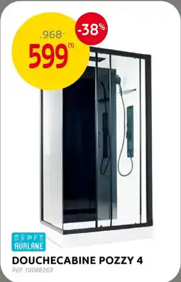 BricoPlanit Douchecabine pozzy 4 aanbieding