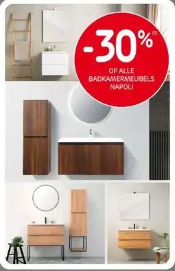 BricoPlanit Op alle badkamermeubels napoli aanbieding