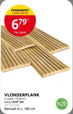 BricoPlanit Vlonderplank aanbieding