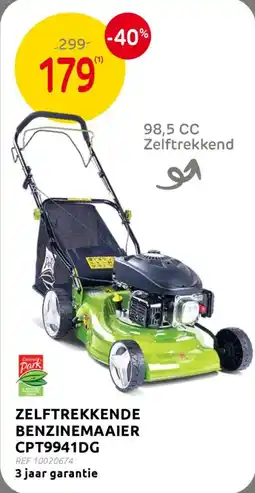 BricoPlanit Zelftrekkende benzinemaaier CPT9941DG aanbieding