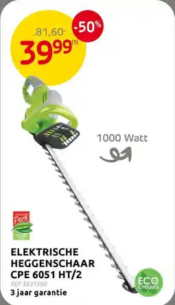 BricoPlanit Elektrische heggenschaar CPE 6051 HT/2 aanbieding