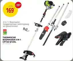 BricoPlanit Thermische bosmaaier 4 in 1 CPT33-4/1/EL aanbieding