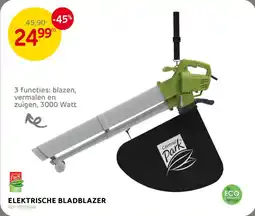 BricoPlanit Elektrische bladblazer aanbieding