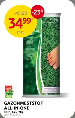 BricoPlanit Gazonmeststof all-in-one aanbieding