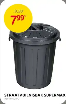 BricoPlanit Straatvuilnisbak supermax aanbieding
