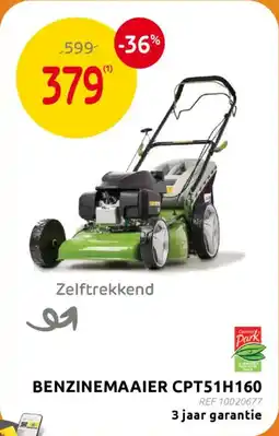BricoPlanit Benzinemaaier CPT51H160 aanbieding