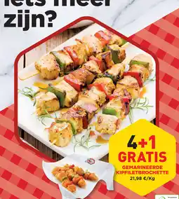 Renmans Gemarineerde kipfiletbrochette aanbieding