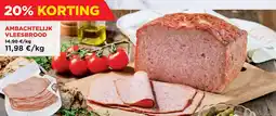 Renmans Ambachtelijk vleesbrood aanbieding