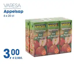 Prik en Tik Varesa appelsap aanbieding