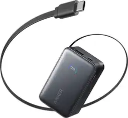 Coolblue Anker Nano Batterie Externe 10000mAh avec Charge Rapide 45Watts Noir aanbieding