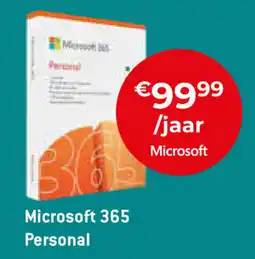 Exellent Microsoft 365 Personal aanbieding