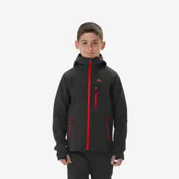 Decathlon Softshell-wandeljas voor kinderen MH900 7-15 jaar zwart aanbieding