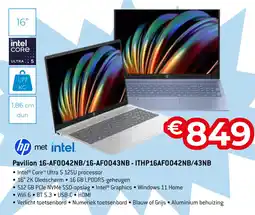 Exellent Hp Pavilion 16-AF0042NB/16-AF0043NB - ITHP16AF0042NB/43NB aanbieding