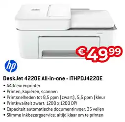 Exellent Hp DeskJet 4220E All-in-one - ITHPDJ4220E aanbieding