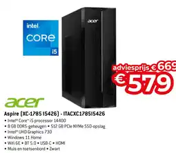Exellent Acer Aspire (XC-1785 15426) - ITACXC178515426 aanbieding