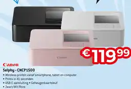 Exellent Canon Selphy- CNCP1500 aanbieding