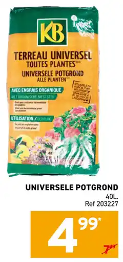 Trafic Universele Potgrond aanbieding