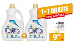 Trafic Vloeibaar Wasmiddel Woolite aanbieding