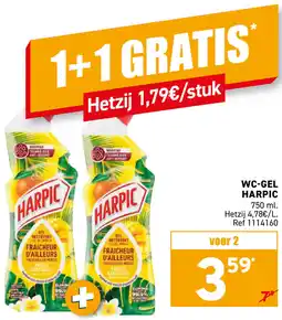 Trafic WC Gel Harpic aanbieding
