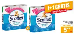 Trafic Scottex Rollen Toiletpapier aanbieding