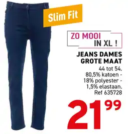 Trafic Jeans Dames Grote Maat aanbieding