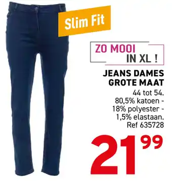 Trafic Jeans Dames Grote Maat aanbieding