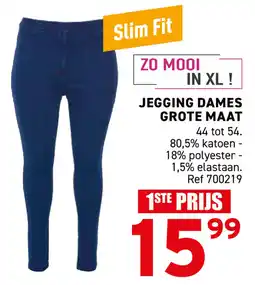 Trafic Jegging Dames Grote Maat aanbieding