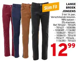 Trafic Lange broek jongens Slim Fit aanbieding