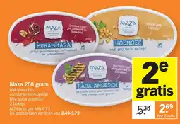 Albert Heijn Maza 200 gram aanbieding