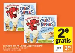 Albert Heijn La Vache qui rit Cheez D¡ppers naturel aanbieding