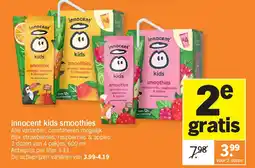 Albert Heijn innocent kids smoothies aanbieding