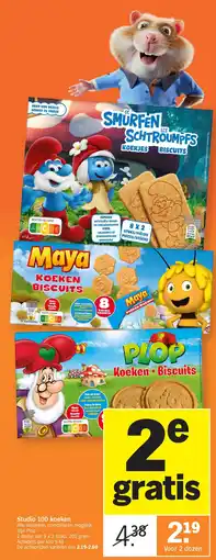 Albert Heijn Studio 100 koeken aanbieding