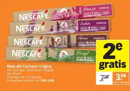Albert Heijn Nescafé Farmers Origins aanbieding