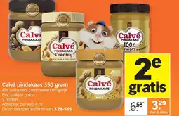 Albert Heijn Calvé pindakaas 350 gram aanbieding