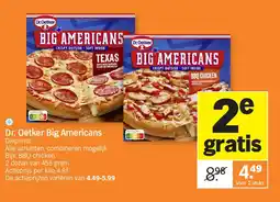 Albert Heijn Dr. Oetker Big Americans aanbieding