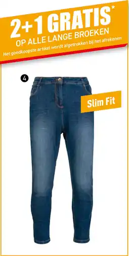 Trafic Jeans Dames Groot Maat Slim Fit aanbieding