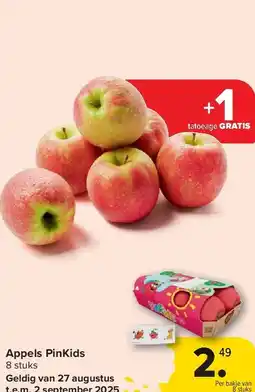 Carrefour Appels PinKids aanbieding
