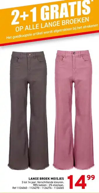 Trafic Lange broek meisjes aanbieding