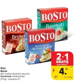 Carrefour Rijst Bosto aanbieding